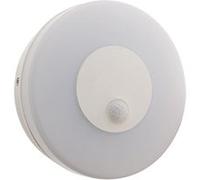 Zenitech - Hublot rond extérieur LED 12W IP65 + détecteur mouvement Blanc G