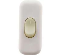 Zenitech Interrupteur 2A Bipolaire Luminescent - Blanc
