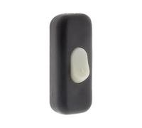 Interrupteur 2A bipolaire luminescent - Noir - Zenitech