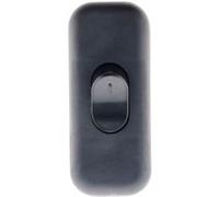 Zenitech Interrupteur 2A Bipolaire Noir