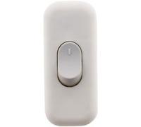 Interrupteur 2A Unipolaire - Blanc - Zenitech