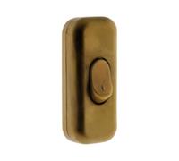 Zenitech Interrupteur 2A unipolaire - Or
