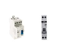 Zenitech - Interrupteur Différentiel 40A 30mA Type AC NF pour Protection des Personnes + Disjoncteur Phase Neutre 10A NF - pour Tableau Électrique Résidentiel et Rénovation