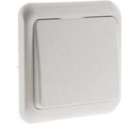 Zenitech - Interrupteur simple Antaria - Blanc blanc
