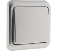 Zenitech - Interrupteur simple Antaria - chrome