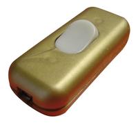 Zenitech Interrupteur 2A unipolaire - Marron