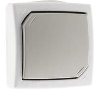 Interrupteur va-et-vient encastrable IP44 - Zenitech