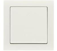 ZENITECH Interrupteur va-et-vient saillie complet Besto, blanc Blanc G