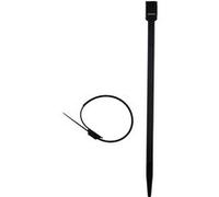 Zenitech - Lot de 10 colliers de câblage 6x 175mm - Noir Noir G
