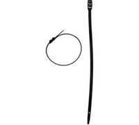 Zenitech - Lot de 10 colliers de câblage 9x 350mm - Noir Noir G