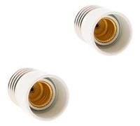 Zenitech - Lot de 2 adaptateurs douille E27/E14
