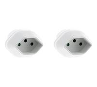 Zenitech - Lot de 2 adaptateurs voyage Suisse vers France/UE