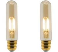 Zenitech - Lot de 2 ampoules déco filament LED Edison 4W E27 - Elexity
