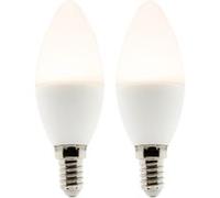 Zenitech lot de 2 ampoules LED flamme E14 - 5 W