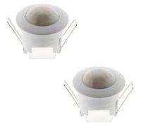 Zenitech - Lot de 2 détecteurs mouvement encastrables plafonnier 300W