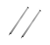 Zenitech - Lot de 2 réglettes extraplates LED 5W + détecteur de mouvement - 50cm