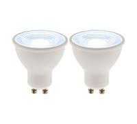Zenitech - Lot de 2 spots LED GU10 5W - Blanc neutre - 400lm 6500K
