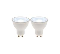Zenitech - Lot de 2 spots LED GU10 5W - Blanc neutre - 400lm 6500K