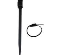 Zenitech - Lot de 20 colliers de câblage 6x114mm - Noir Noir G