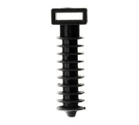 Zenitech - Lot de 20 embases Noires pour chevilles
