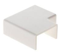 Zenitech - Lot de 4 angles plats 20 x 10mm - Blanc Blanc G