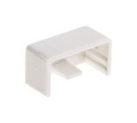 Zenitech - Lot de 4 Embouts pour moulure 20 x 10mm - Blanc