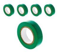 Zenitech - Lot de 5 rouleaux adhésifs 15mmx10m - Vert