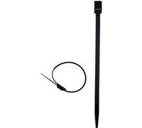 Zenitech - Lot de 50 colliers de câblage 6x 175mm - Noir Noir G