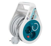 Zenitech Mini enrouleurs 2 prises 16A + 2 USB - Turquoise