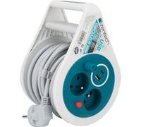 Zenitech Mini enrouleurs 2 prises 16A + 2 USB - Turquoise
