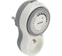 Zenitech Prise électrique murale programmable Bolea - 16 A - Blanc