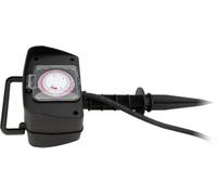Zenitech - Multiprise 1.5m Piquet 2 Prises 16a + Programmateur