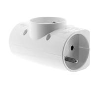 Zenitech Multiprise 3 Prises Latérale - Blanc