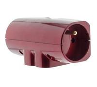 Zenitech - Multiprise 4 prises latérale 2x16A + 2x6A - Rouge Rouge G
