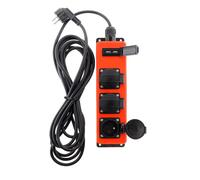 Zenitech Multiprise étanche 3 prises