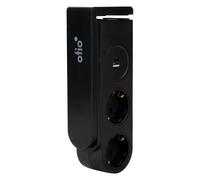 Zenitech Multiprise Schuko 2 prises + 2 USB Gekko Noir