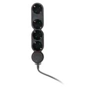 Zenitech Multiprise Schuko 4x16A + Interrupteur