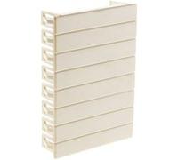 Zenitech - Obturateurs 8 modules pour coffret - Blanc blanc G