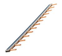 Peigne d'alimentation ZENITECH phase + neutre 13 modules longueur 220mm