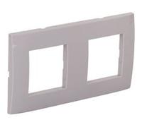 Zenitech - Plaque de finition double Kalya - Gris Gris