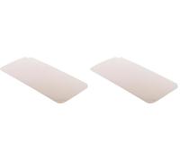 Zenitech Porte Blanche Compatible Coffret 13-26-39 modules (Lot de 2)