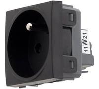 Zenitech - Prise 2P+T connexion auto moteur seul - noir - Simplea Noir G