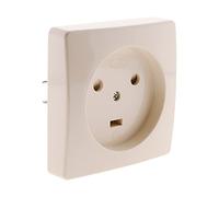 Zenitech Prise à encastrer 20A - 2P+T - Blanc