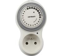 Zenitech Prise électrique murale programmable Bolea - 16 A - Blanc