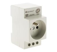 Zenitech Prise modulaire 2P+T NF 16 A