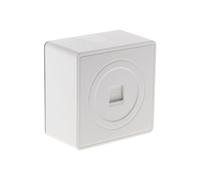 Zenitech – Prise RJ45 en saillie – Vulco – Blanc