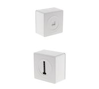 Zenitech - Prise téléphone RJ45 en saillie + Prise téléphone 8 plots en saillie - Blanc - Vulco