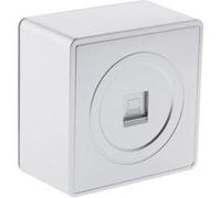 Zenitech - Prise téléphone RJ45 en saillie Silver - Vulco