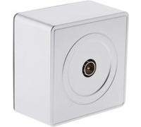 Zenitech - Prise TV Ø9,52mm en saillie Silver - Vulco G