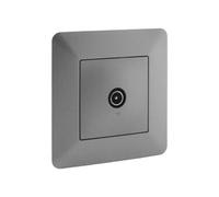 Zenitech - Prise TV Ø9,52mm - titanium -